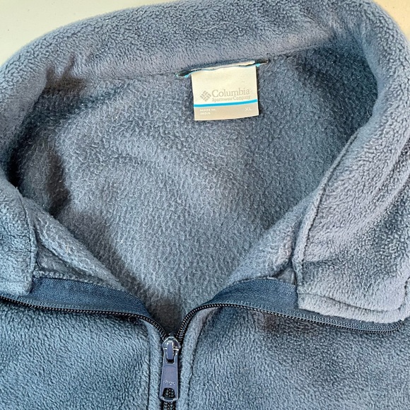 Women’s Columbia Navy Full-Zip Fleece Jacket - Picture 8 of 10